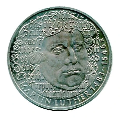 Niemcy 5 Marek 1983 r. Martin Luther