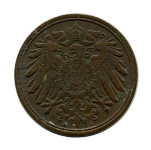 Niemcy 1 Pfennig 1907 r.