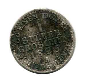 Prusy 1 Silber Groschen 1825 r.