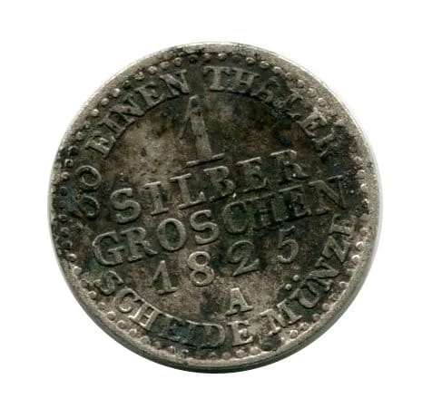 Prusy 1 Silber Groschen 1825 r.