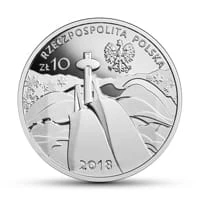 10 zł Ag Polska Reprezentacja Olimpijska PyeongChang