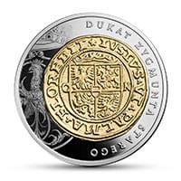 20 zł Ag Historia Monety Polskiej – dukat Zygmunta Starego