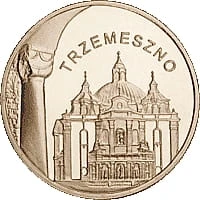Moneta 2 zł 2010 r. Miasta w Polsce – Trzemeszno