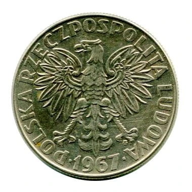 10 złotych Maria Skłodowska Curie 1967 r. 