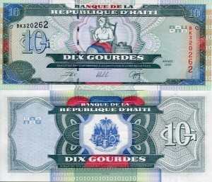 Haiti 10 Gourdes 2000 r. UNC