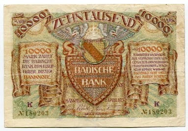 Niemcy 10 000 Mark 1923 r.