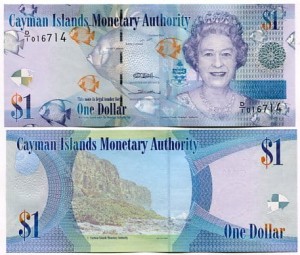 Kajmany 1 Dolar zdjęci przykładowe
