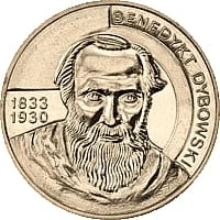 Moneta 2 zł 2010 r. Polscy podróżnicy i badacze – Benedykt Dybowski