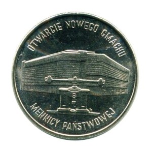 20 000 zł Otwarcie Nowego Gmachu Mennicy Państwowej 1994 r.