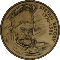 2 zł Poczet królów i książąt polskich - Stefan Batory (1576 - 1586)