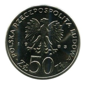 50 zł Ignacy Łukasiewicz 1983 r.