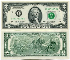 USA 2 Dolary 2003 r. Minneapolis I UNC