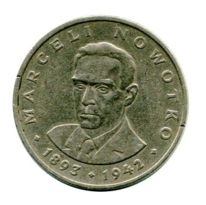 20 złotych Marceli Nowotko 1976 r. b.z.