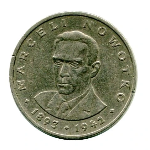 20 złotych Marceli Nowotko 1976 r. b.z.