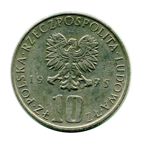 10 złotych Bolesław Prus 1975 r.