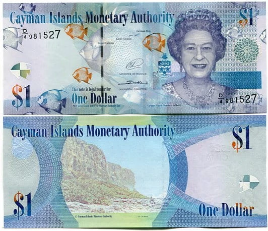 Kajmany 1 Dolar 2018 r. UNC