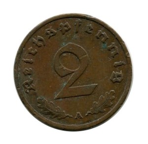 Niemcy 2 Pfennig 1940 r.