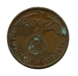 Niemcy 2 Pfennig 1940 r.