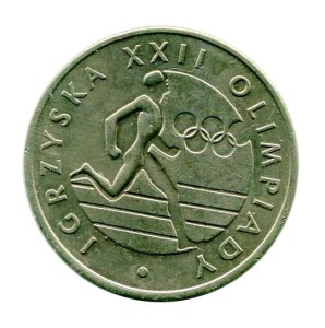 20 złotych Igrzyska XXII Olimpiady 1980 r. 