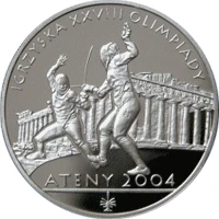 10 zł Ag Igrzyska XXVIII Olimpiady – Ateny 2004