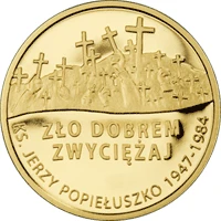 37 zł Au 25. rocznica męczeńskiej śmierci księdza Jerzego Popiełuszki