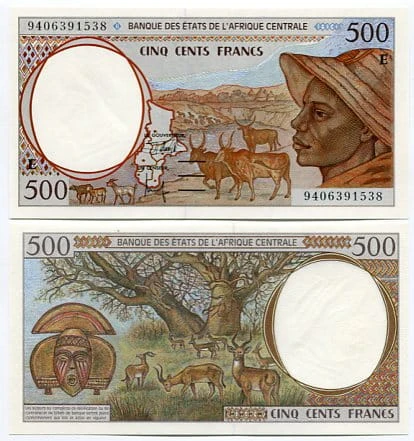 Kamerun 500 Francs 2000 r. UNC