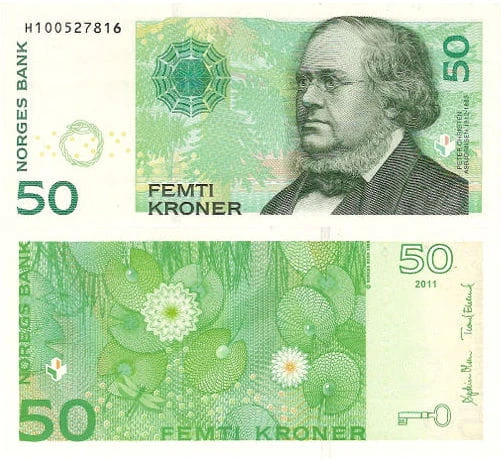 Norwegia 50 Koron 1999 r. UNC