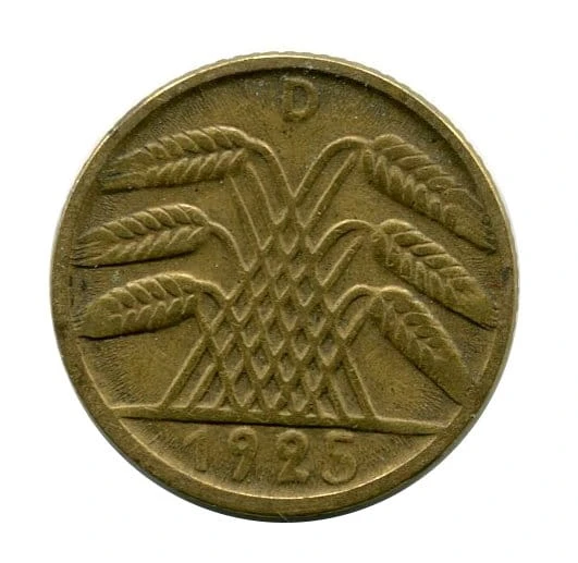 Niemcy 5 Pfennig 1925 r. 