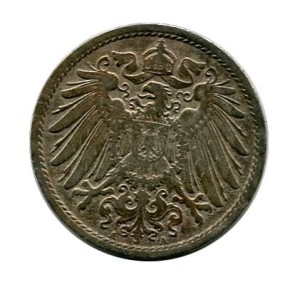 Niemcy 10 Pfennig 1908 r.