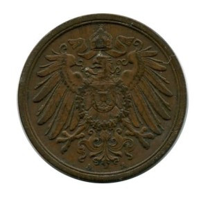 Niemcy 2 Pfennig 1907 r.
