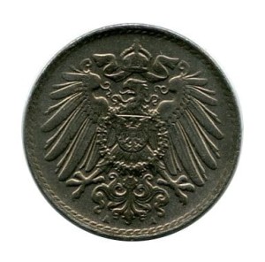 Niemcy 5 Pfennig 1918 r.
