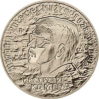 Moneta 2 zł 2010 r. Historia polskiej muzyki rozrywkowej – Krzysztof Komeda