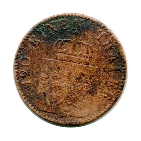 Prusy 3 Pfenninge 1863 r.