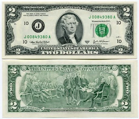 USA 2 Dolary 2003 r. Kansas City J UNC