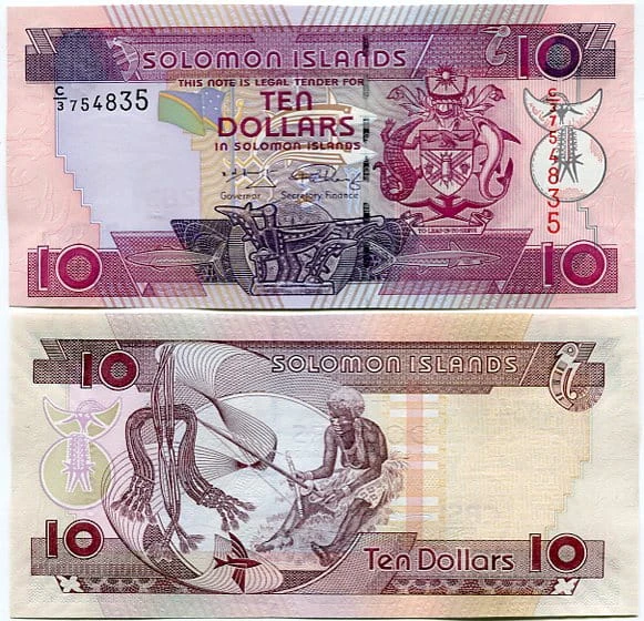 Wyspy Salomona 10 Dolarów 2006 r. UNC