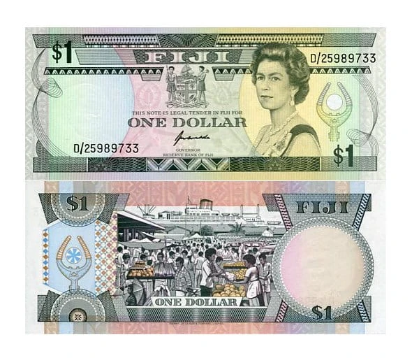 Fidżi 1 Dollar 1993 r. UNC