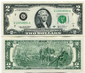 USA 2 Dolary 2013 r. Chicago G UNC