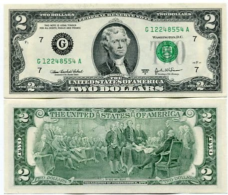 USA 2 Dolary 2013 r. Chicago G UNC