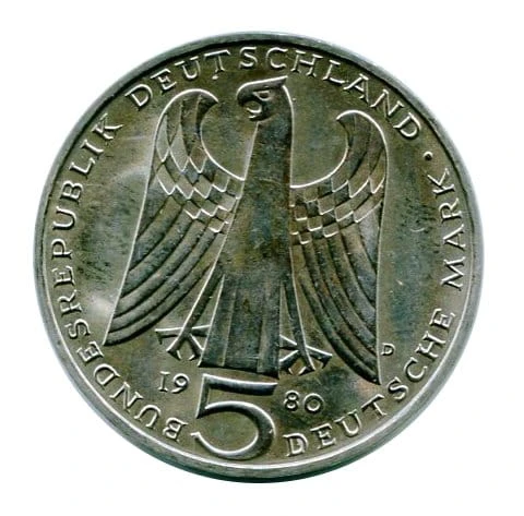 Niemcy 5 Marek 1980 r. 750 Anniv - Death of von der Vogelweide
