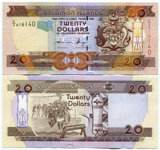 Wyspy Salomona 20 Dolarów 2006 r. UNC