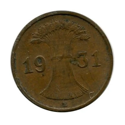 Niemcy 1 Pfennig 1931 r.