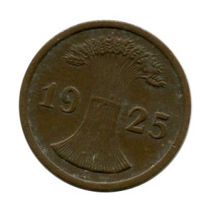 Niemcy 2 Pfennig 1925 r.