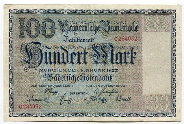 Niemcy 100 Marek 1922r.