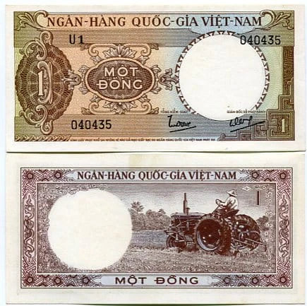 Wietnam 1 Dong 1964 r. UNC