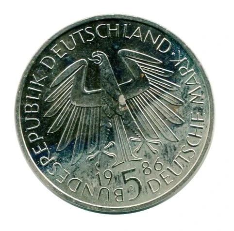Niemcy 5 Marek 1986 r. 600 Anniv - Heidelberg University