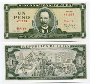 Kuba 1 Peso 1988 r. UNC