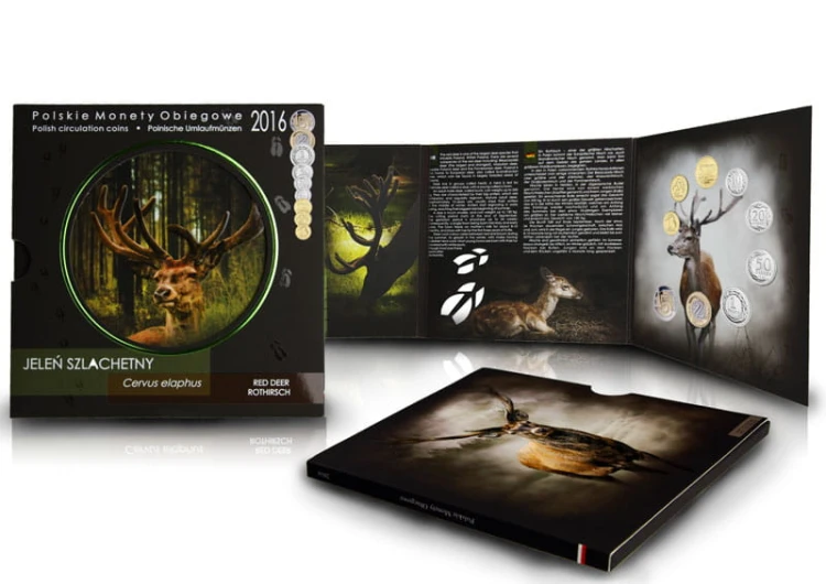 Menniczy zestaw monet obiegowych w etui 2016 r.