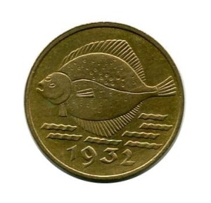 5 fenigów 1932 r. WMG