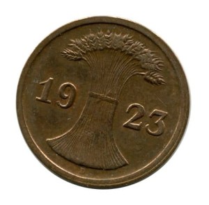 Niemcy 2 Pfennig 1923 r.