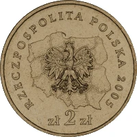 Moneta 2 zł Herby Województw - Zachodniopomorskie